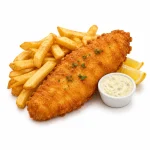 Fish & Chips (10 Pcs)
